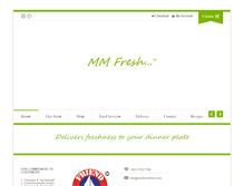 Tablet Screenshot of mmfreshfood.com